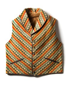 Herrenweste, 1840er Jahre von English School