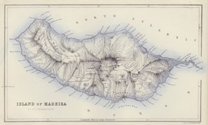 Mapa: Wyspa Madera, GH Swanston, Edynburg (kolorowe fotografie) autorstwa English School