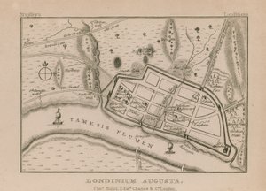 Mapa rzymskiego Londynu