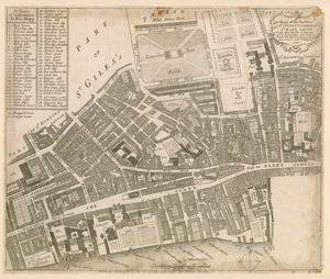 Mapa St Clements Danes i St Mary Savoy w Londynie z Rolls Liberty i Lincolns Inn