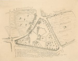 Mapa parafii St Giles in the Fields, Londyn