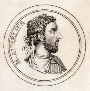 Marek Aureliusz, ze „Słownika historycznego Krabba”, opublikowanego w 1825 r. autorstwa English School