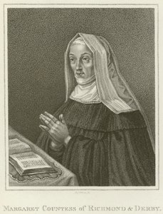 Margaret, hrabina Richmond i Derby (grawerowanie) autorstwa English School