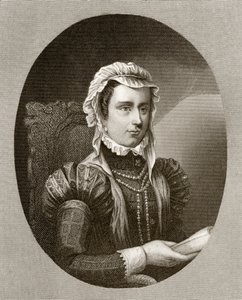 Małgorzata, księżna Parmy, z „Historii panowania Filipa II”, opublikowanej w 1855 r. autorstwa English School