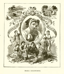 Maria Edgeworth autorstwa English School