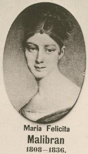 Maria Felicita Malibran (grafika) autorstwa English School