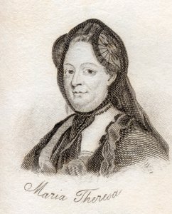 Maria Teresa, ze „Słownika historycznego Krabba”, opublikowana w 1825 r. autorstwa English School