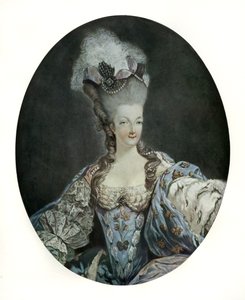 Maria Antonina, królowa Francji (druk) autorstwa English School