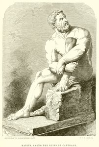 Marius, wśród ruin Kartaginy