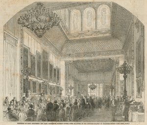 Małżeństwo hrabiego Grosvenora i lady Constance Leveson Gower autorstwa English School