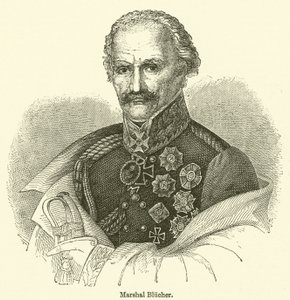 Marszałek Blucher (grafika) autorstwa English School