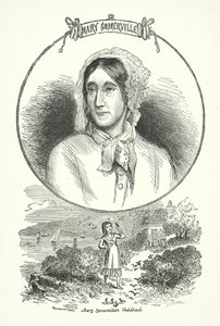 Mary Somerville, szkocki naukowiec i pisarka (grafika) autorstwa English School