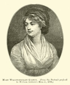 Mary Wollstonecraft Godwin autorstwa English School
