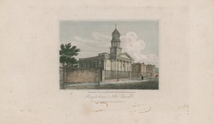 Nowy kościół w Marylebone autorstwa English School