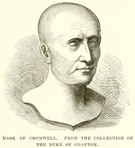 Maska Cromwella autorstwa English School