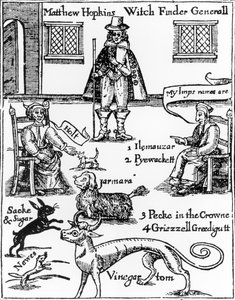 Matthew Hopkins, Generał Poszukiwaczy Czarownic (zm.1647) autorstwa English School