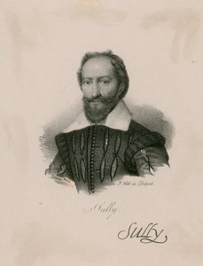 Maximilien de Bethune, pierwszy książę Sully autorstwa English School