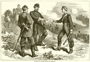McClellan w bitwie pod Antietam