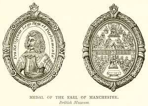 Medal hrabiego Manchesteru autorstwa English School