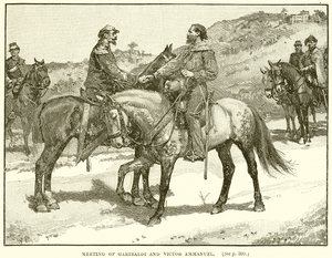 Spotkanie Garibaldiego i Victora Emmanuela