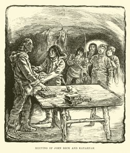 Treffen von John Beck und Kayarnak von English School