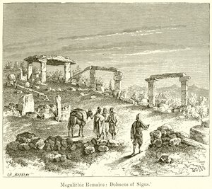 Szczątki megalityczne: Dolmeny Sigus autorstwa English School