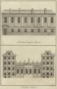 Szkoła handlowa Taylors i Szkoła St Pauls, Londyn autorstwa English School