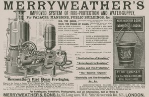 Merryweathers poprawił system ochrony przeciwpożarowej i zaopatrzenia w wodę autorstwa English School