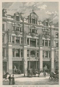 Biura firmy Messrs Pears, New Oxford Street, Londyn autorstwa English School