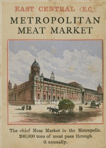 Metropolitalny rynek mięsny autorstwa English School