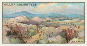 Kopalnia miki (chromolit) autorstwa English School