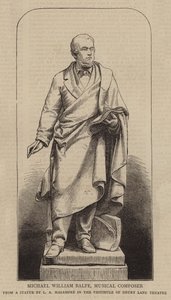 Michael William Balfe, kompozytor muzyczny (grafika) autorstwa English School