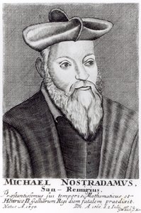 Michel Nostradamus (1503-66) autorstwa English School