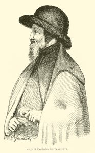 Michał Anioł Buonarroti (grafika) autorstwa English School