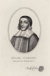 Miles Corbet (grawerunek) autorstwa English School