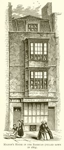 Dom Miltonów na Barbakanie (rozebrany w 1864 r.)