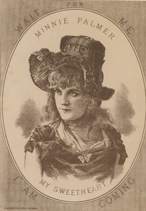 Minnie Palmer; Czekaj na mnie kochanie, nadchodzę autorstwa English School