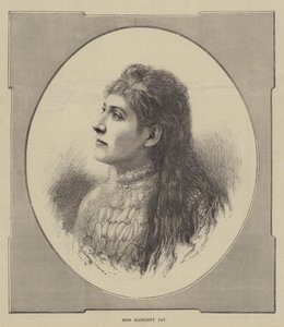 Panna Harriett Jay (Grawerowanie) autorstwa English School