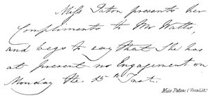 Panna Paton (wokalistka) autorstwa English School