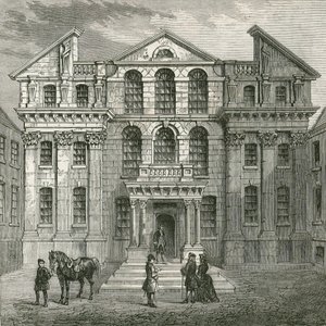 Monmouth House, plac Soho autorstwa English School