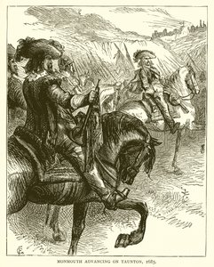 Monmouth zbliża się do Taunton, 1685