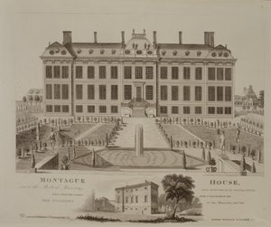 Dom Montague, obecnie Muzeum Brytyjskie, 1813 autorstwa English School