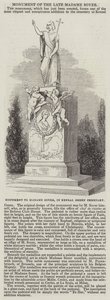 Pomnik Madame Soyer na cmentarzu Kensal Green (rycina) autorstwa English School