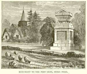 Pomnik Poety Graya, Stoke Poges autorstwa English School