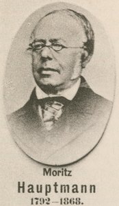 Moritz Hauptmann (Grawerowanie) autorstwa English School