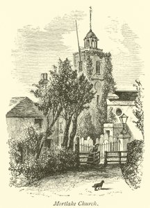 Kościół Mortlake autorstwa English School