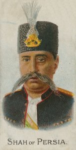 Mozaffar ad-Din, Szach Persji autorstwa English School