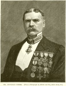 Pan Archibald Forbes autorstwa English School