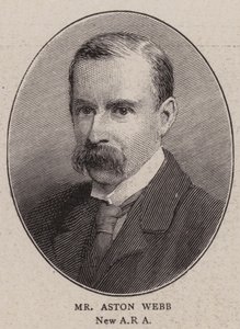 Pan Aston Webb (Grawerowanie) autorstwa English School