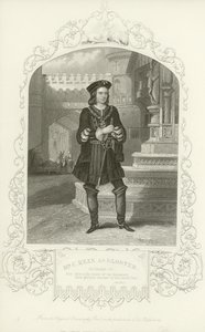 Pan C Kean jako Gloster, Richard III, Akt I, Scena I autorstwa English School